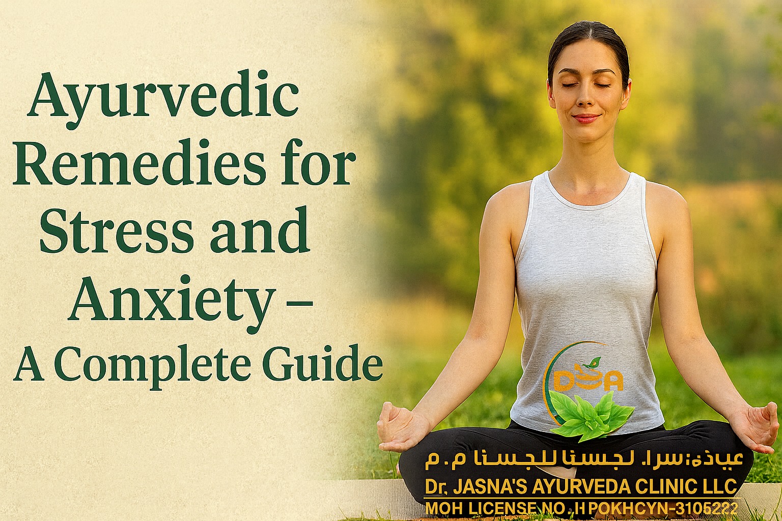 Ayurvedic Remedies for Stress and Anxiety – A Complete Guide -Dr. Jasnas Ayurveda