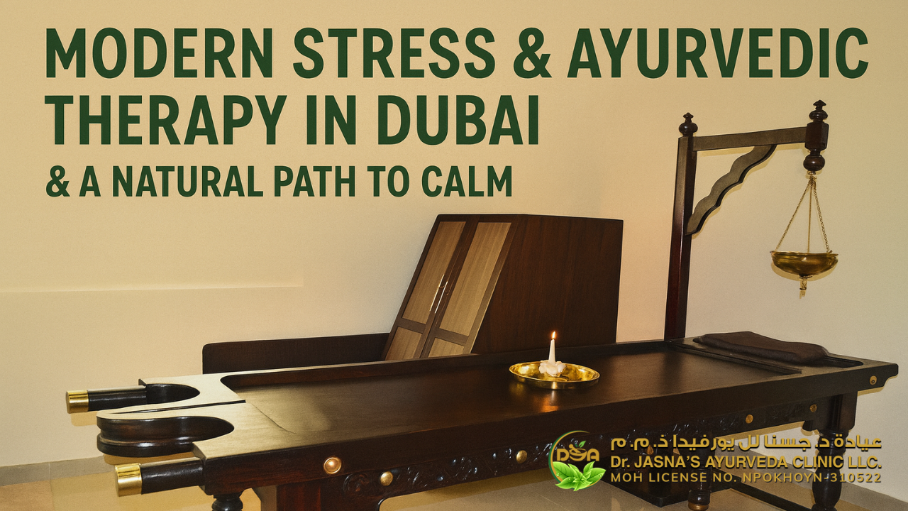 Modern Stress & Ayurvedic Therapy in Dubai – A Natural Path to Calm