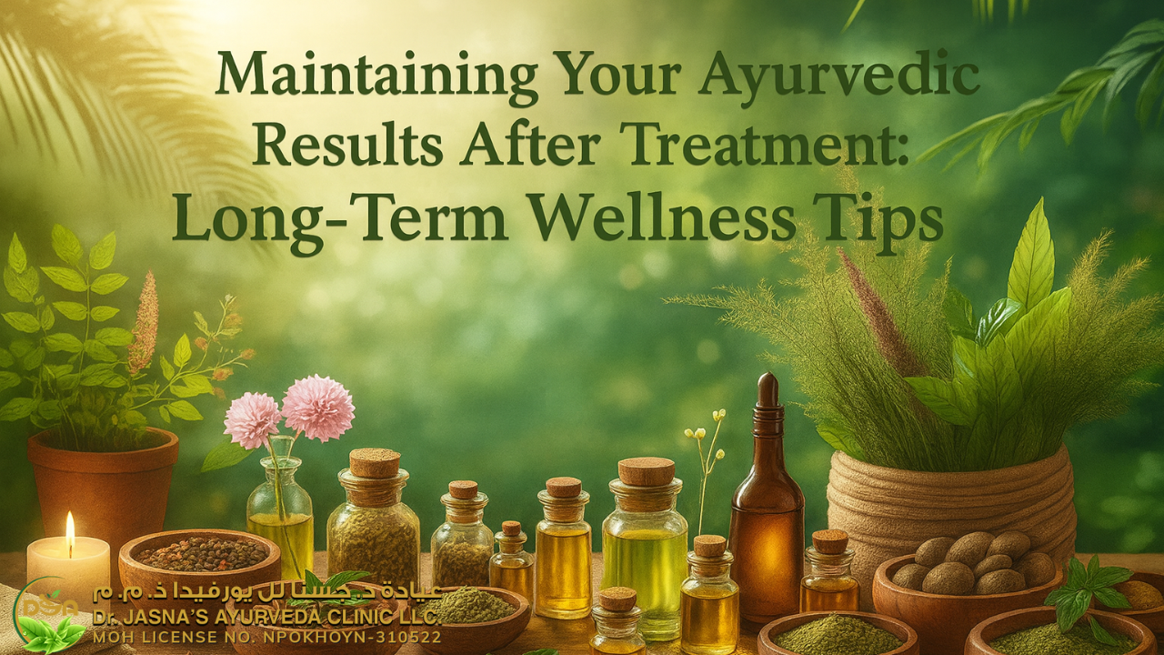 Maintaining Your Ayurvedic Results After Treatment: Long-Term Wellness Tips