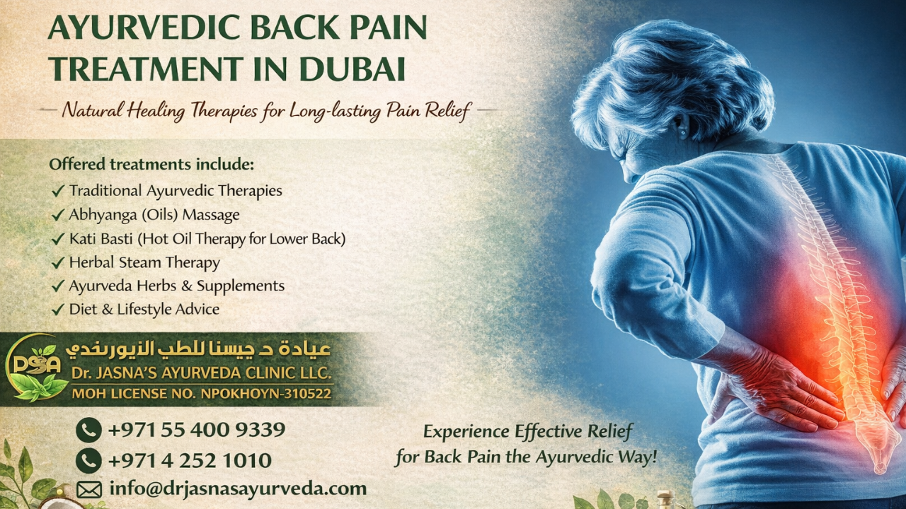 Ayurvedic Back Pain Treatment in Dubai