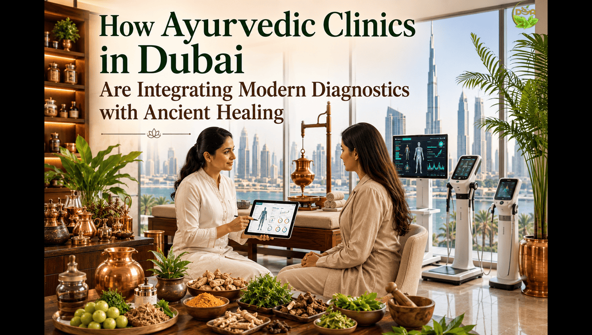 How Ayurvedic Clinics in Dubai Are Integrating Modern Diagnostics with Ancient Healing