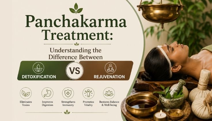 Panchakarma Treatment: Understanding the Difference Between Detoxification and Rejuvenation