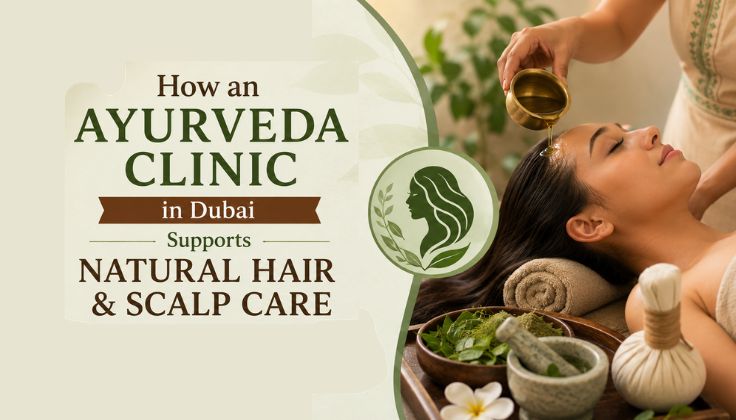 How an Ayurveda Clinic in Dubai Supports Natural Hair and Scalp Care